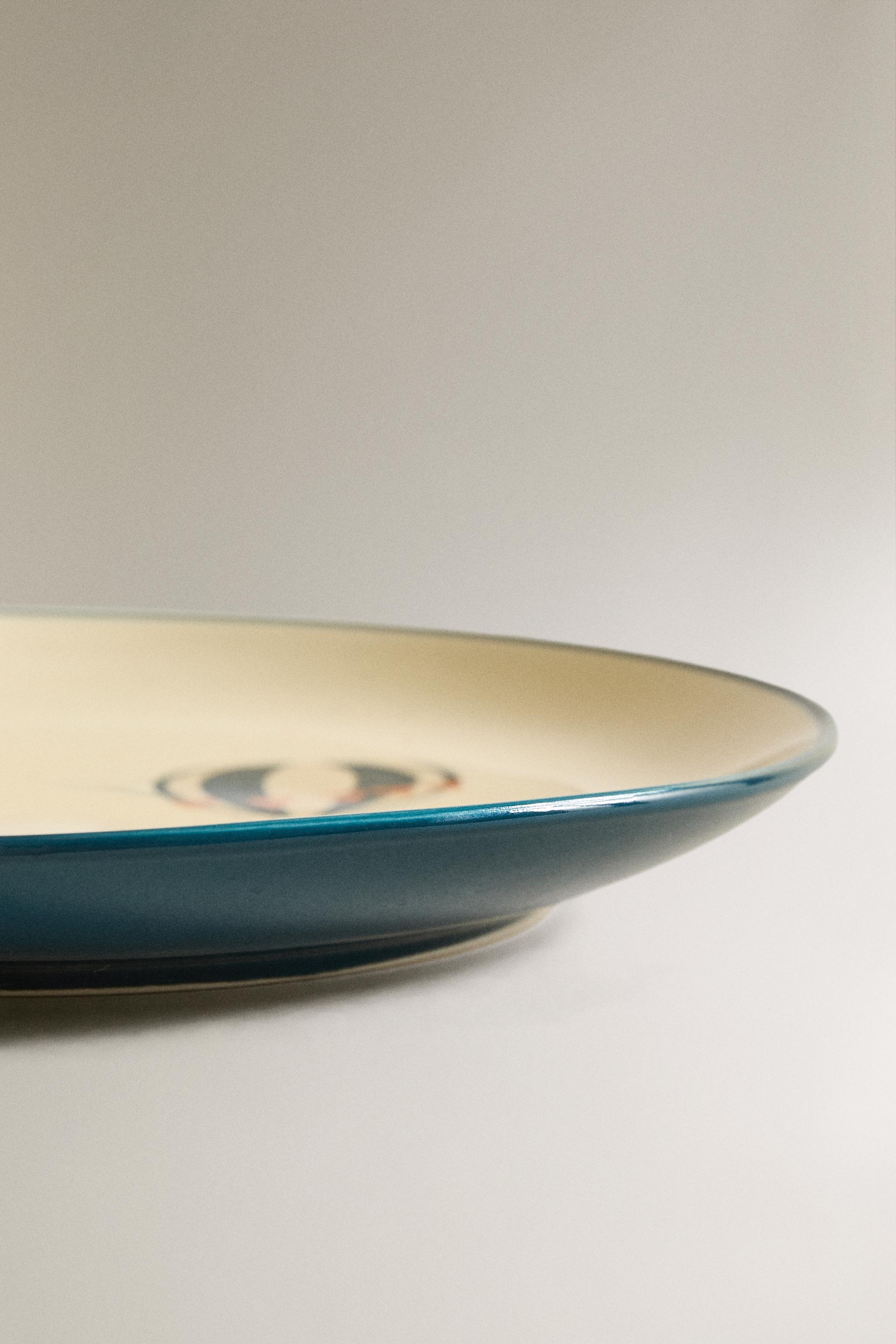 CHILDREN'S CERAMIC BALLOON PLATE